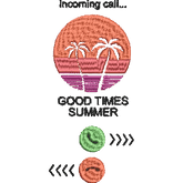 Summertime-the-Summer-is-Calling - Embroidery Design - FineryEmbroidery